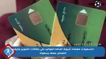 «تسهيلات مهمة» شروط إضافة المواليد على بطاقات التموين وكيفية التعامل معها بسهولة